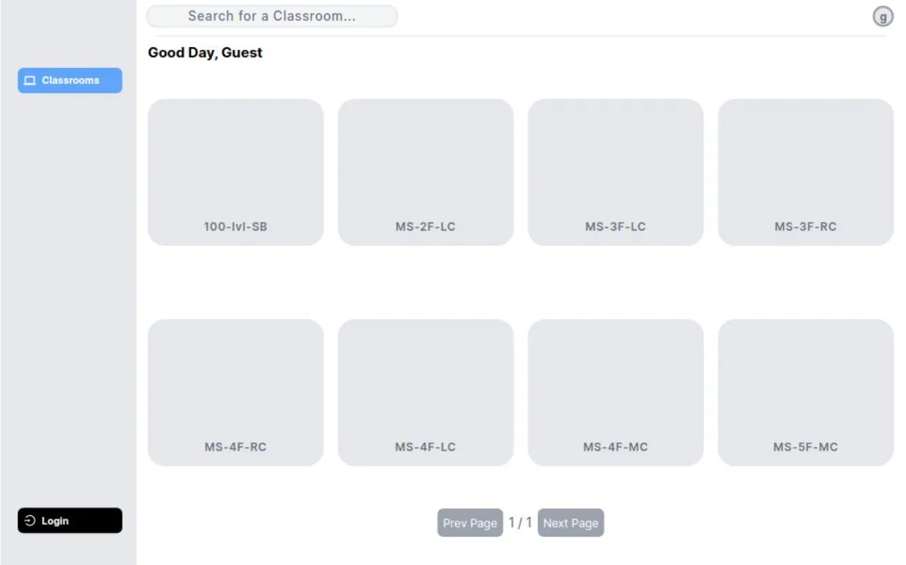 Classroom Allocation System Image